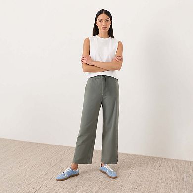 Organic Cotton Slub High Neck Tank