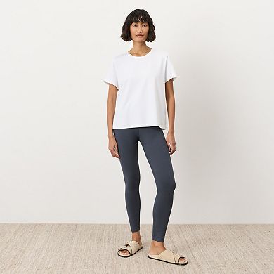 Luxe Signature Crewneck Tee Made With Organic Cotton