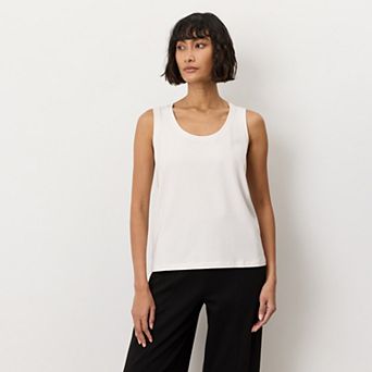 Luxe Signature Tank Made With Organic Cotton