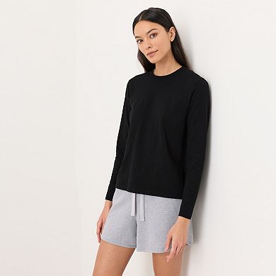 Organic Cotton Slub Long Sleeve