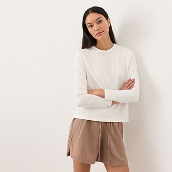 Organic Cotton Slub Long Sleeve