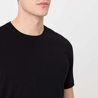 Luxe Signature Classic Crewneck Tee Made With Organic Cotton