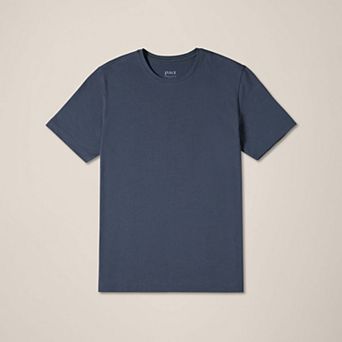 Luxe Signature Classic Crewneck Tee Made With Organic Cotton