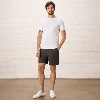 Luxe Signature Slim Crew Neck Tee Made With Organic Cotton