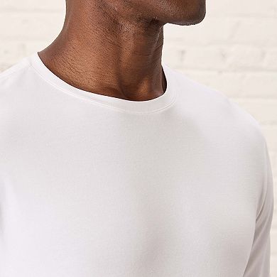 Luxe Signature Slim Long Sleeve Tee Made With Organic Cotton