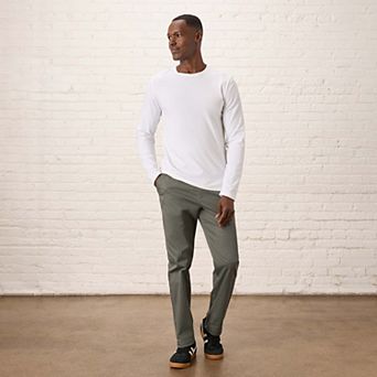 Luxe Signature Slim Long Sleeve Tee Made With Organic Cotton