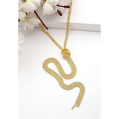 AGP PARIS Diva Long Tassel Necklace