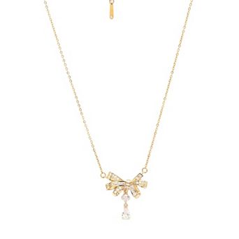 AGP PARIS Golden Bow Necklace