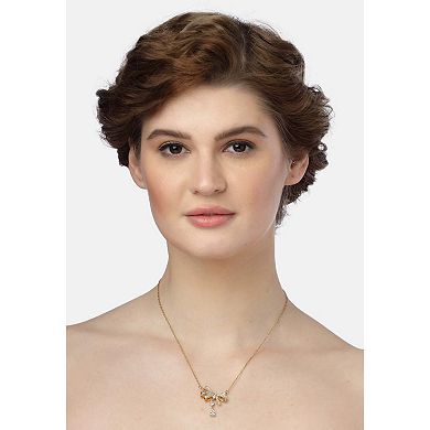 AGP PARIS Golden Bow Necklace