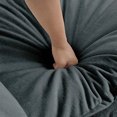 Merax Modular Loveseats with Ottomans and Pillows