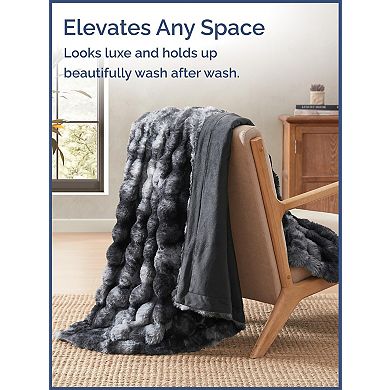 Faux Fur Blanket Plush Soft and Warm
