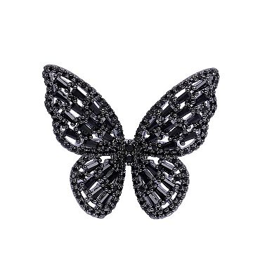 AGP PARIS Contemporary Butterfly Ring - Free-Size