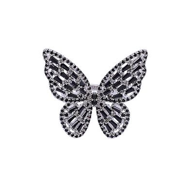 AGP PARIS Whimsical Butterfly Sparkle Ring - Free-Size