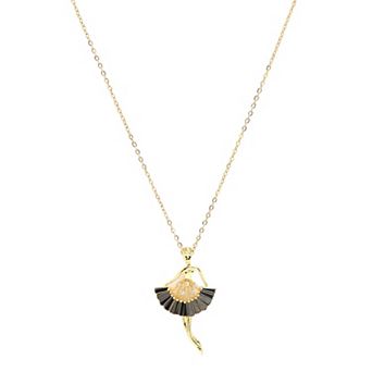 AGP PARIS Golden Ballerina Grace Pendant