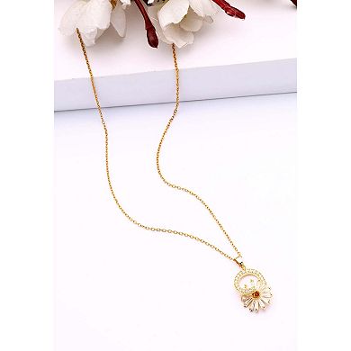 AGP PARIS Golden Sunburst Necklace