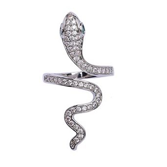 AGP PARIS Serpentine Elegance Ring - Free-Size