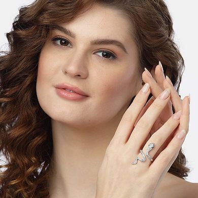 AGP PARIS Serpentine Elegance Ring - Free-Size