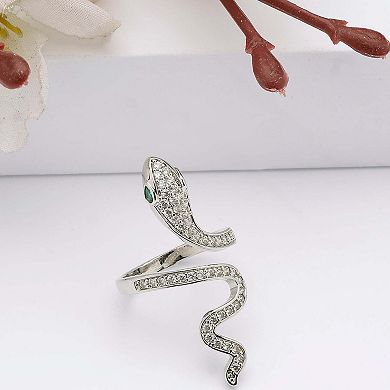 AGP PARIS Serpentine Elegance Ring - Free-Size