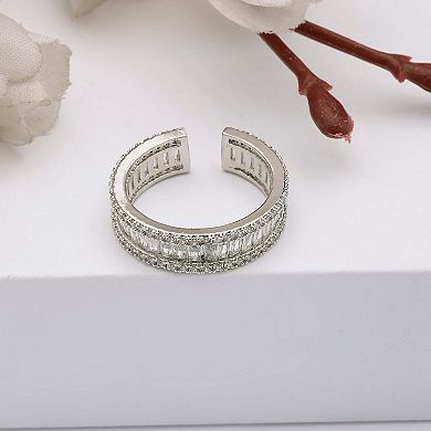 AGP PARIS Sparkling Eternity Ring - Free-Size