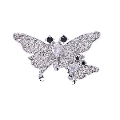 AGP PARIS Silver Cute Flutter Ring - Free-Size