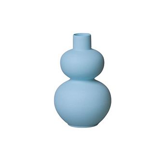 Matte Porcelain Mini Double Lobed Vase
