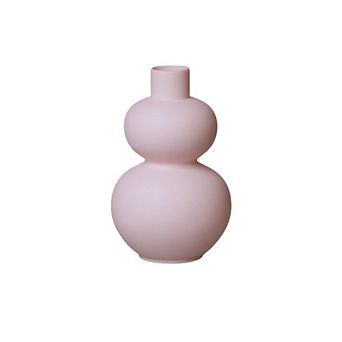 Matte Porcelain Mini Double Lobed Vase