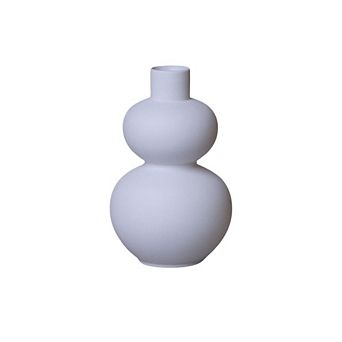 Matte Porcelain Mini Double Lobed Vase