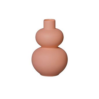Matte Porcelain Mini Double Lobed Vase