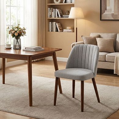 Modern Wooden Dining Chairs Set of 8