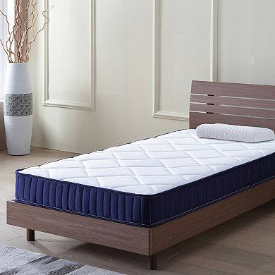 GOODSILO 6-Inch Twin Size Hybrid Innerspring Memory Foam Mattress in a Box