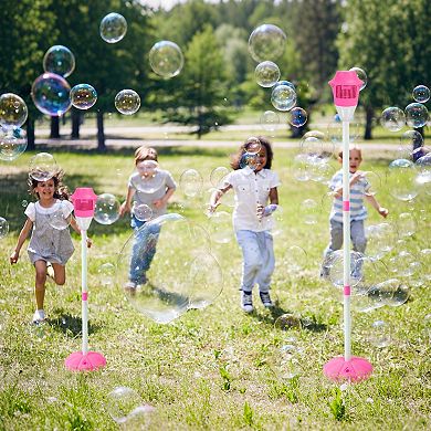 2PCS Bubble Machine with Lights & Music