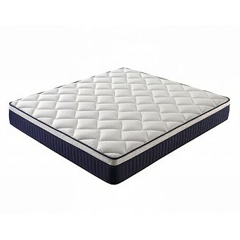 GOODSILO 10 Inch Hybrid Mattress with Gel Memory Foam and Pocket Coil Support