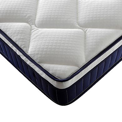 GOODSILO 10 Inch Hybrid Mattress with Gel Memory Foam and Pocket Coil Support