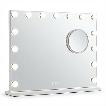 IDEALHOUSE LED Lighted Makeup Mirror with Touch Control & Magnification