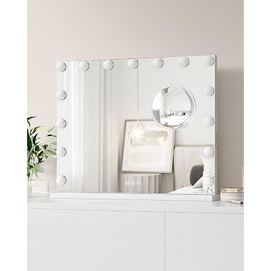 IDEALHOUSE LED Lighted Makeup Mirror with Touch Control & Magnification