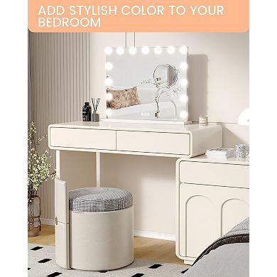 IDEALHOUSE LED Lighted Makeup Mirror with Touch Control & Magnification