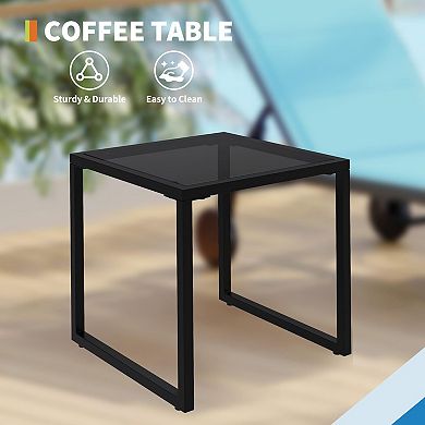 ANIXOL 3-Piece Patio Chaise Lounge Set