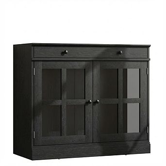 Craze Ventures 35.4" Buffet Cabinet with Glass Doors
