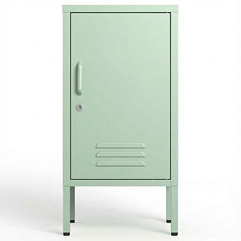 ANIXOL Metal Locker End Table with Door