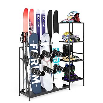 ANIXOL Freestanding Ski Storage Rack