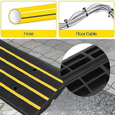 ANIXOL Recycled Rubber Driveway Curb Ramp