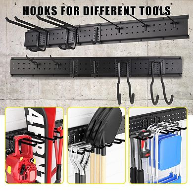 ANIXOL Garage Tool Organizer Wall Mount