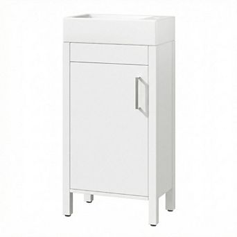 ANIXOL Freestanding Bathroom Vanity Cabinet with Integrated Sink