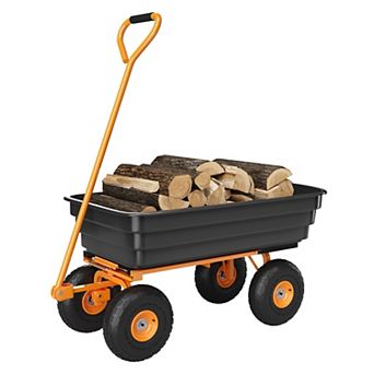 ANIXOL Heavy Duty Garden Dump Cart
