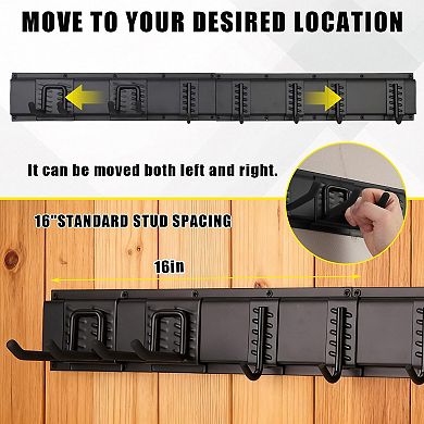 ANIXOL Garage Tool Organizer Wall Mount