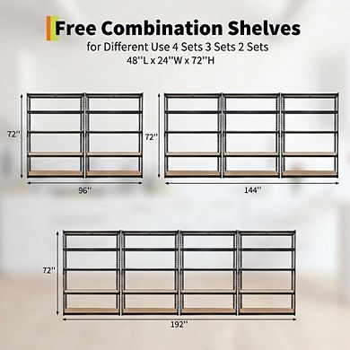 ANIXOL Metal Garage Storage Rack