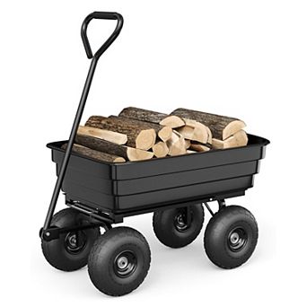 ANIXOL Heavy Duty Garden Dump Cart