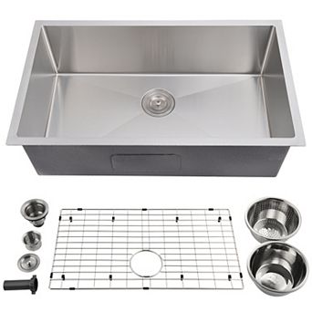 ANIXOL undermount single bowl kitchen sink
