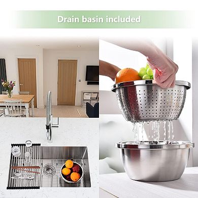 ANIXOL undermount single bowl kitchen sink