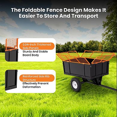 ANIXOL Utility Dump Garden Trailer